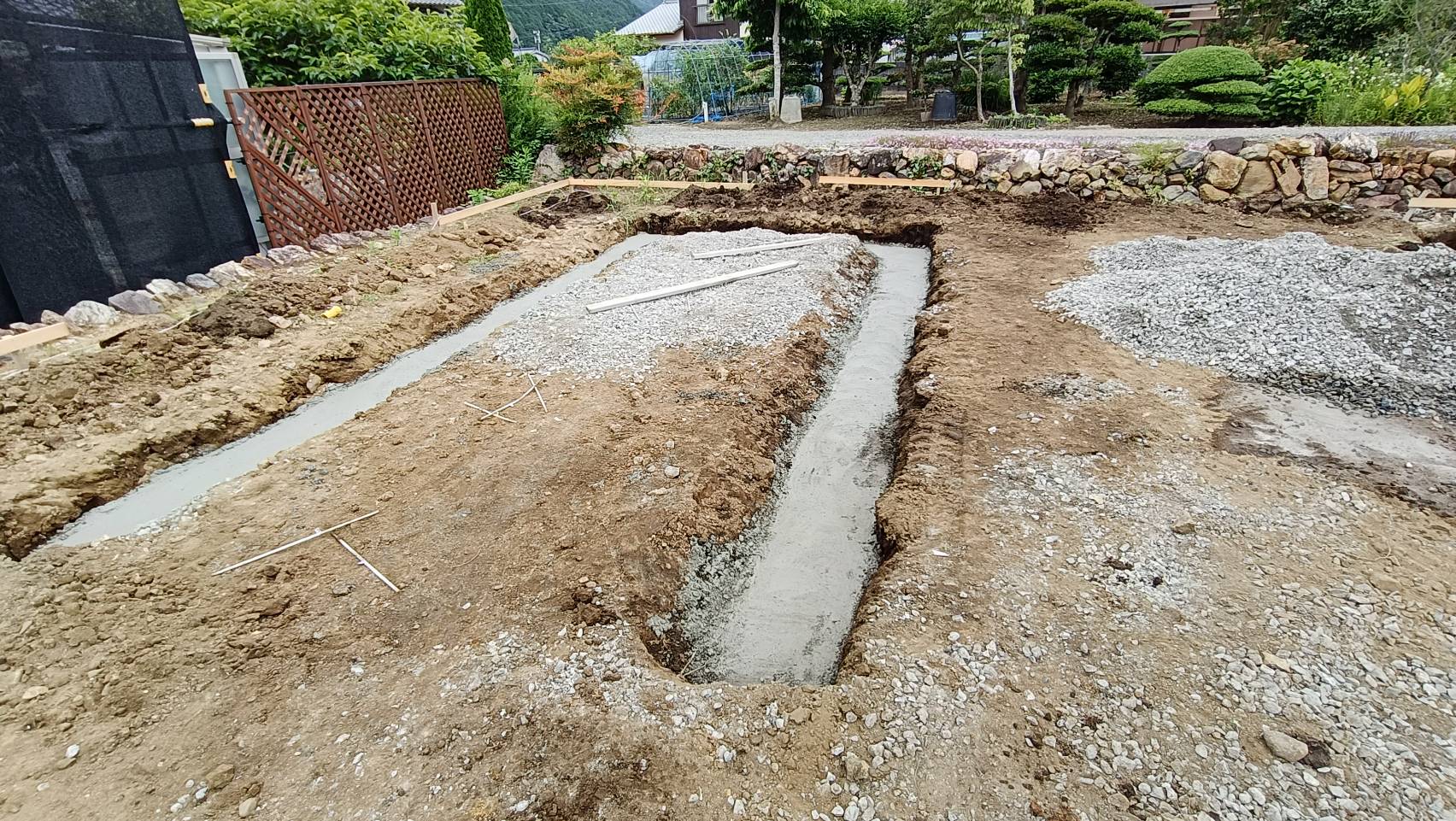 車庫の基礎🚘